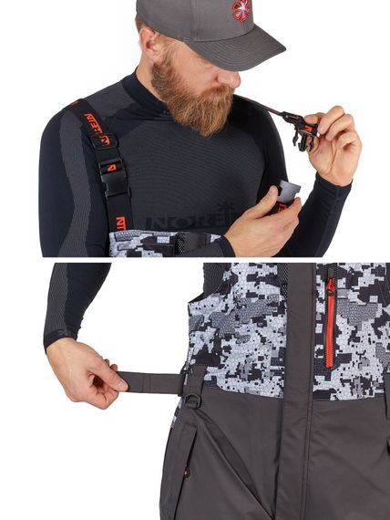 Костюм Norfin PRO DRY 3 CAMO 01 р.S