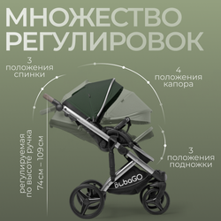 Модульная коляска BubaGO Rosano 3в1