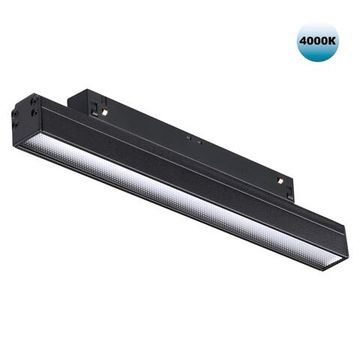 358414 SHINO NT20 152 черн Трековый светильник для низков. шинопровода IP20 LED 4000K 12W 48V FLUM