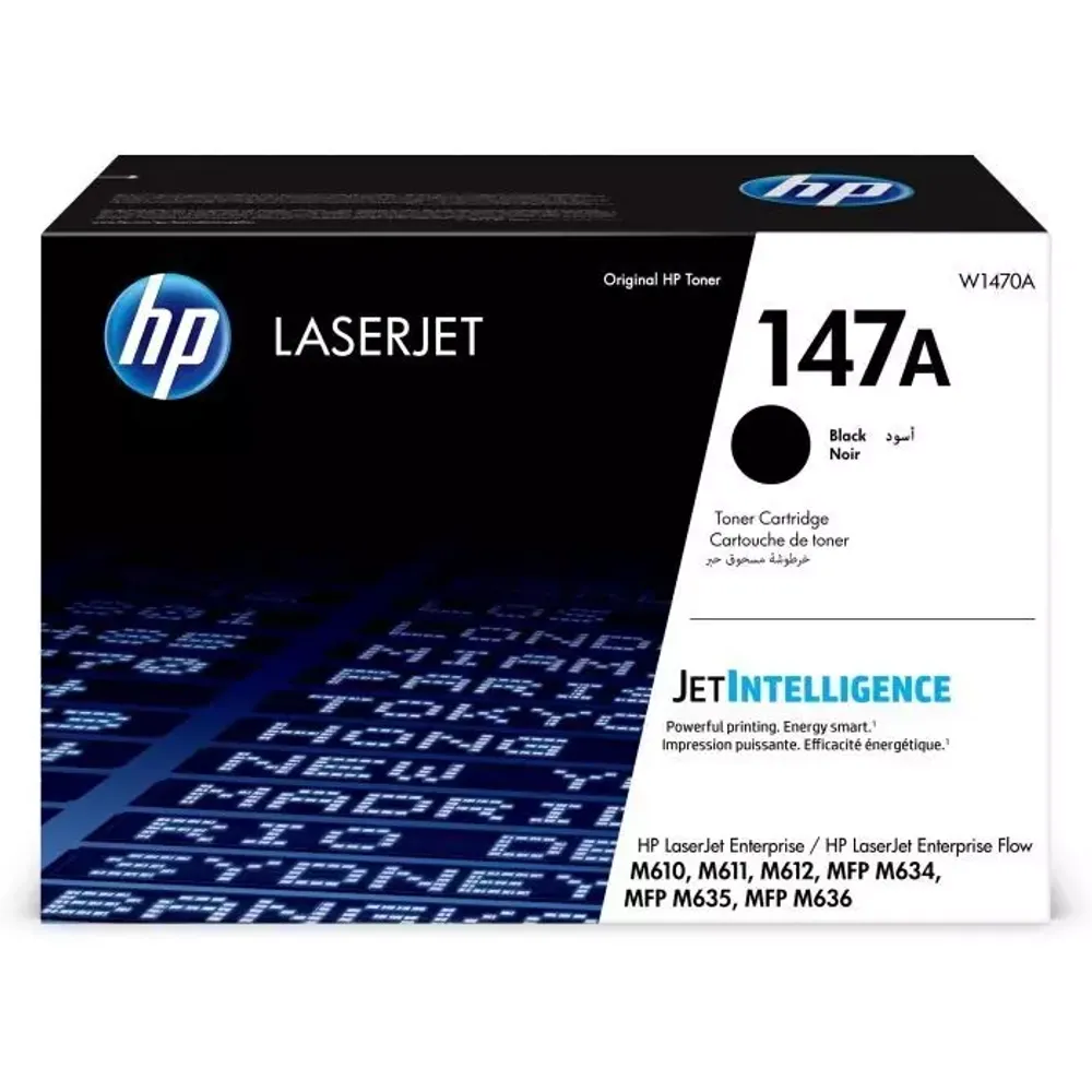 Картридж лазерный HP W1470A, 147A, черный