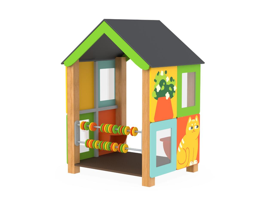 Домик с кошками. Тип 2