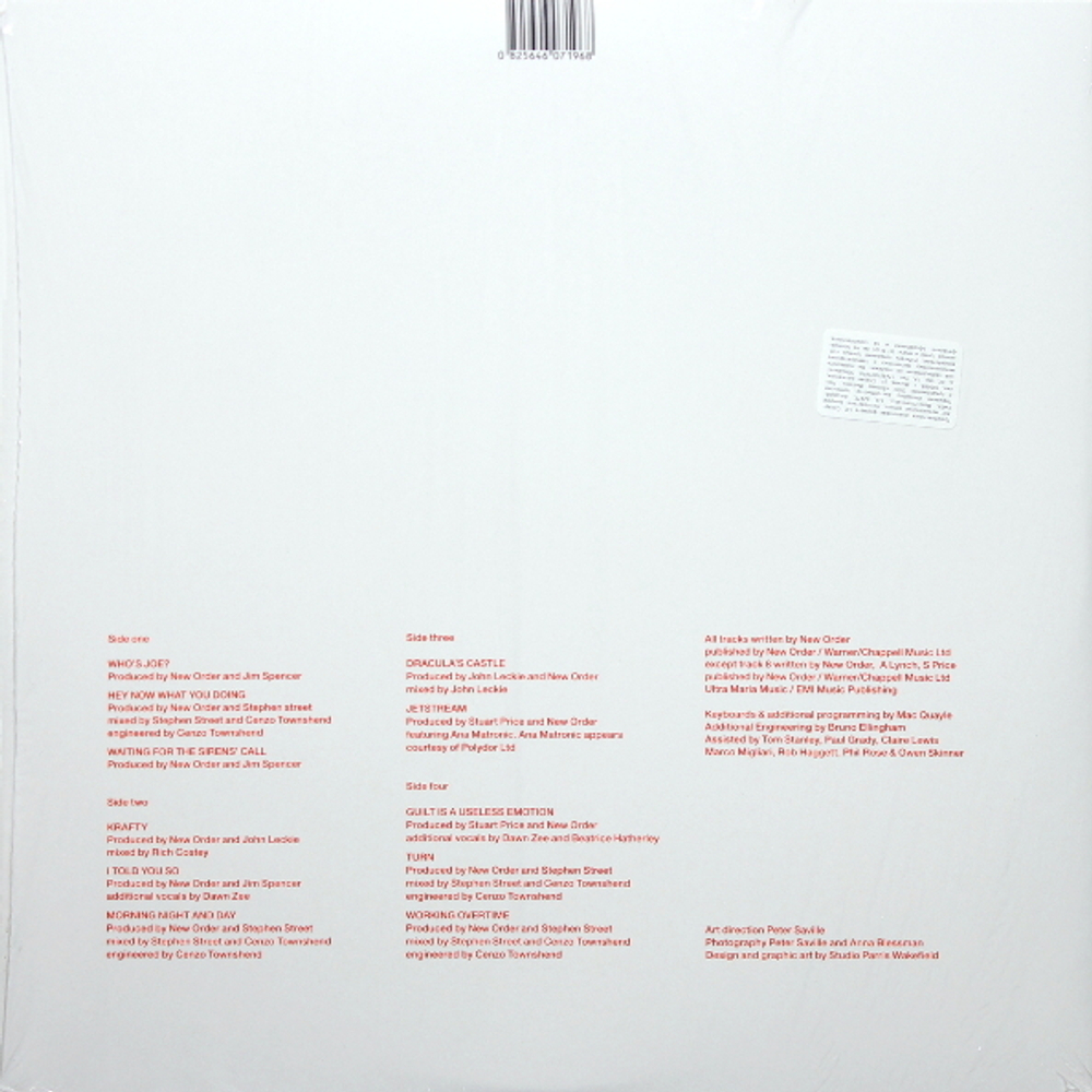 New Order / Waiting For The Sirens' Call (2LP)