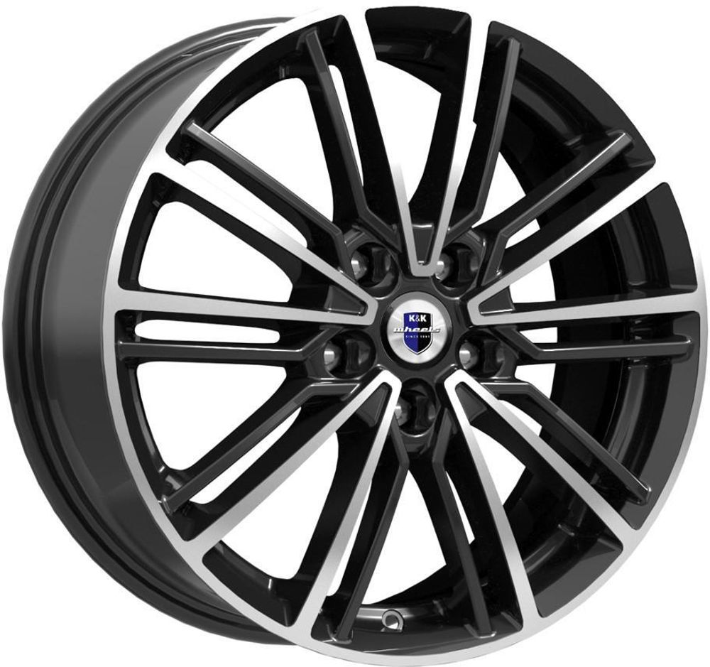 K&amp;K Эрфурт 7x17 5x108 ET 40 Dia 67.1 (алмаз черный)