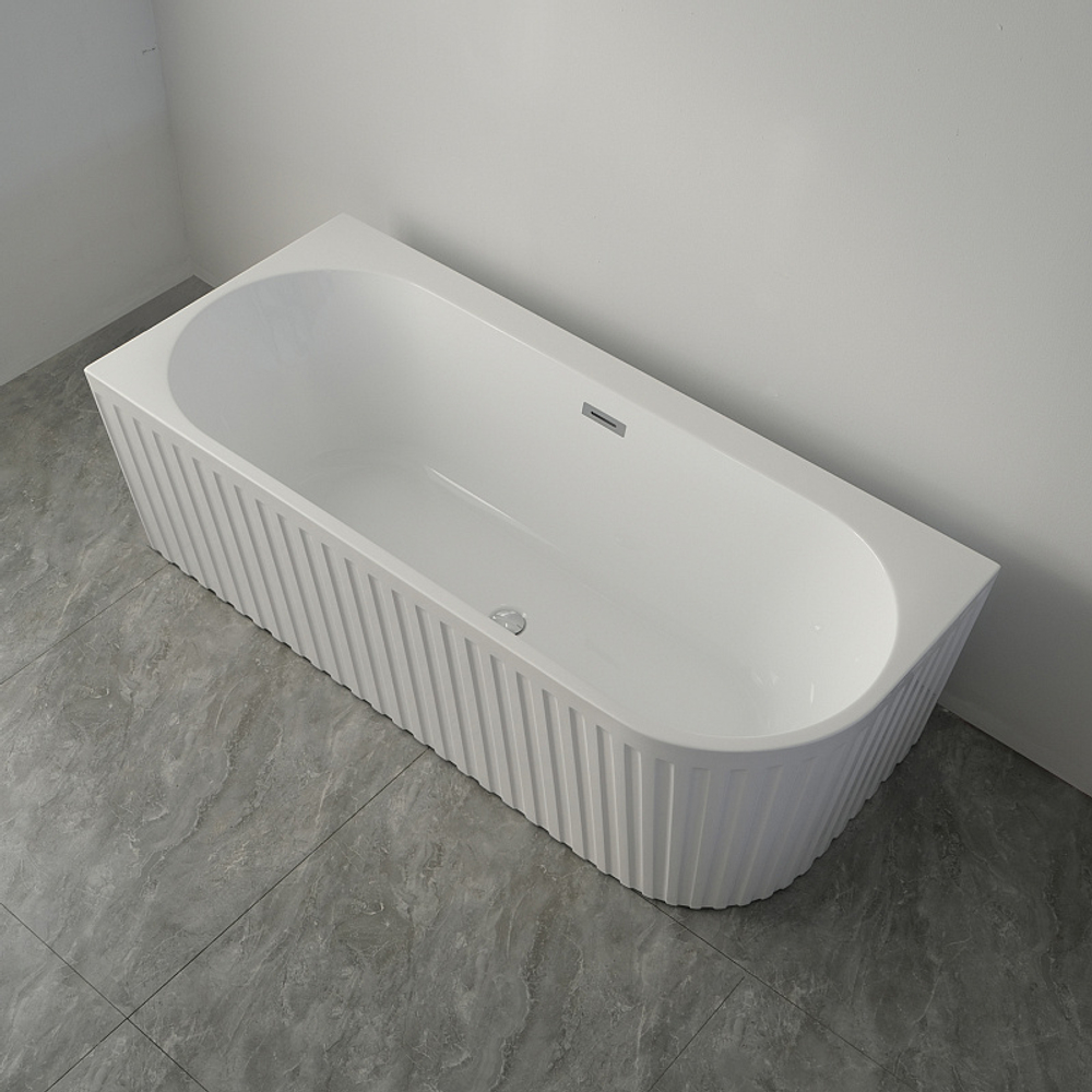 Ванна акриловая Azario LAGO GARDA 150х75 пристенная (AZ-6724-A2 L 15075)