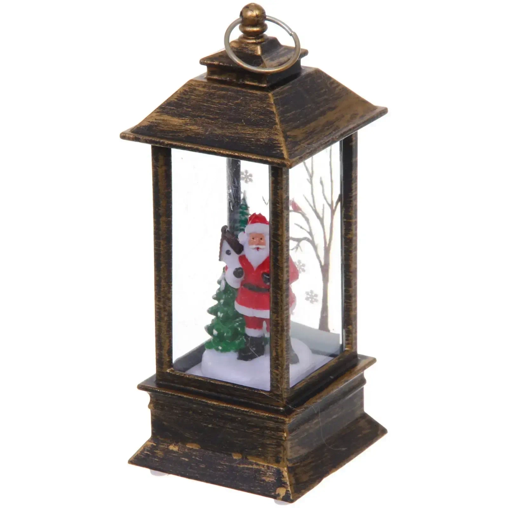 Сувенир с подсветкой «Дед Мороз-Зимняя история»