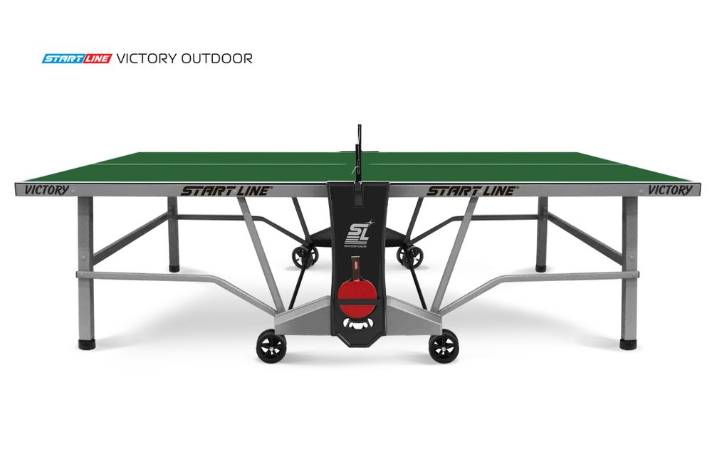 Стол теннисный VICTORY 6 Всепогодный Зелёный