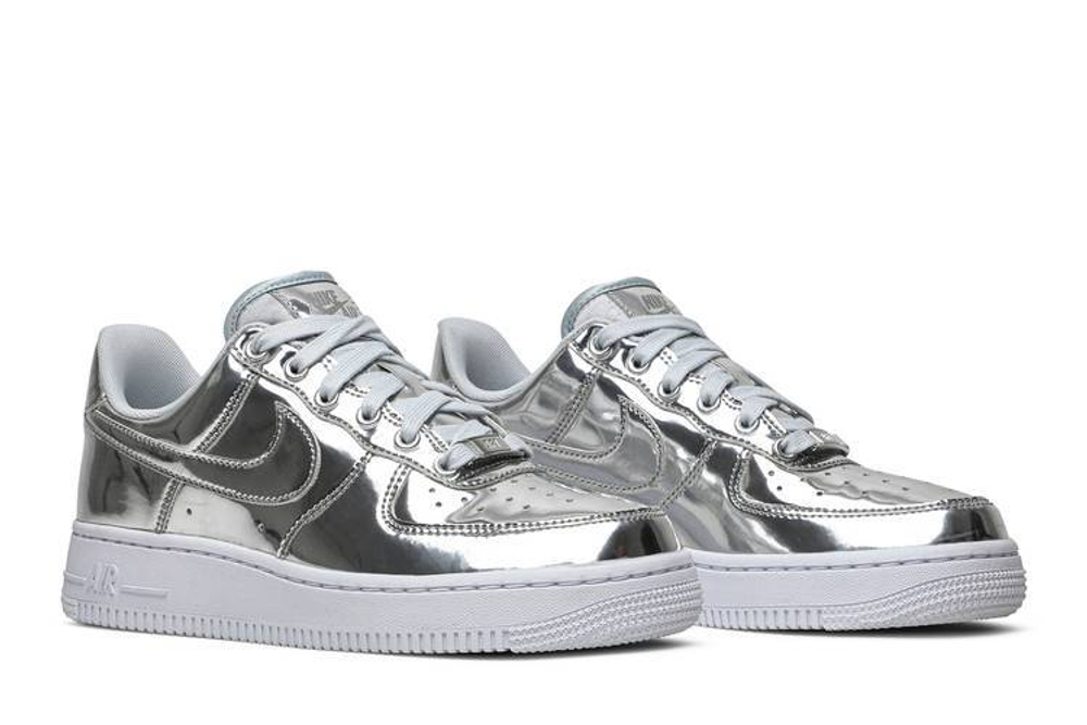 Кроссовки Nike Air Force 1 Low Liquid Metal (Женская размерная сетка)