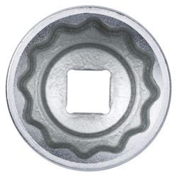 KING TONY (833070M) Головка торцевая стандартная двенадцатигранная 1", 70 мм