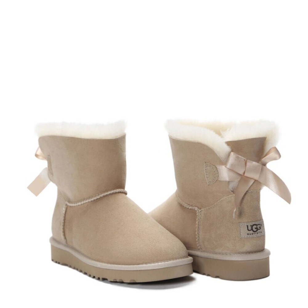 Угги Bailey Bow Mini Sand