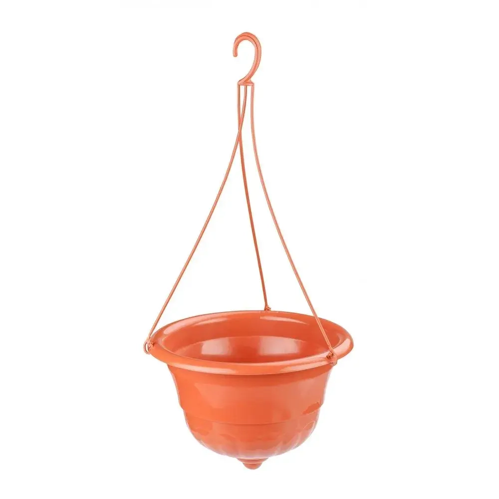 Горшок-кашпо Грация 4,5л подвесной (коричневый) (комплект 17 шт)