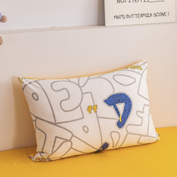 Комплект постельного белья на резинке Сатин Люкс KIDS 100% хлопок CDKR072 1.5-спальный наволочки 50x70