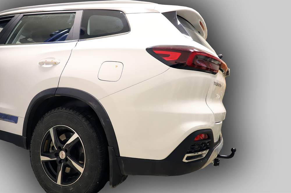 Фаркоп(прицепное) Лидер-Плюс для CHERY TIGGO 8,8 PRO 2020- (паспорт и сертификат в комплекте)(без электрики)C107-A