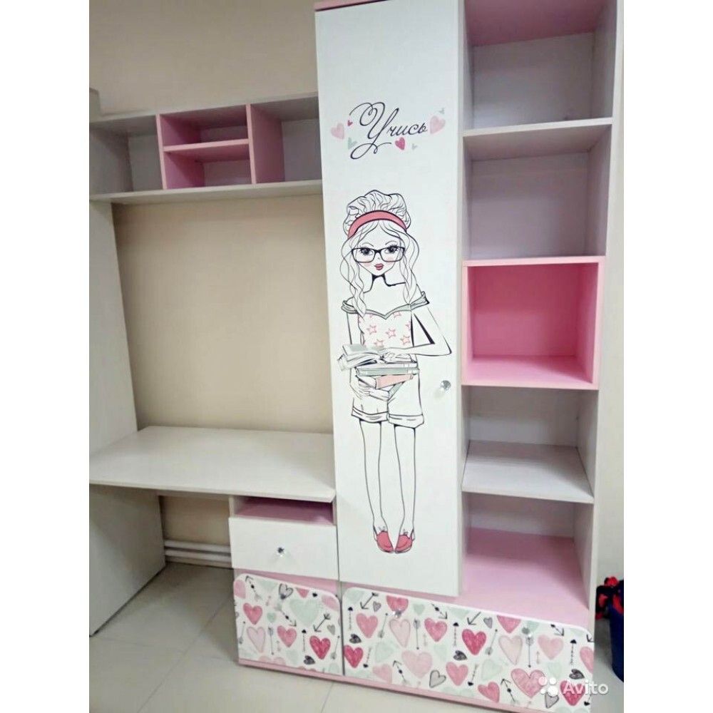 Малибу Шкаф открытый многофункциональный ШК-18