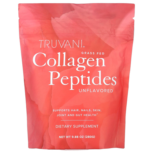 Truvani, Пептиды коллагена от травяного откорма, без добавок, 280 г (9,88 унции)