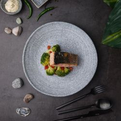 Тарелка глубокая 900 мл d 26 см h4 см Stone Untouched Taiga P.L. Proff Cuisine [4]