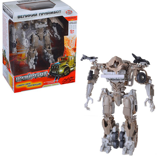 Робот-трансформер Мегатрон большой с пушкой + свет