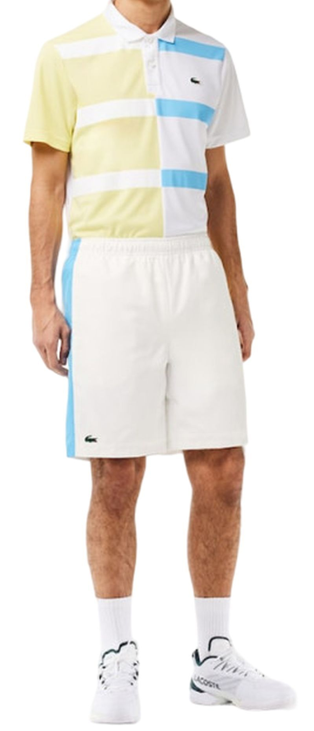Lacoste polo shorts best sale