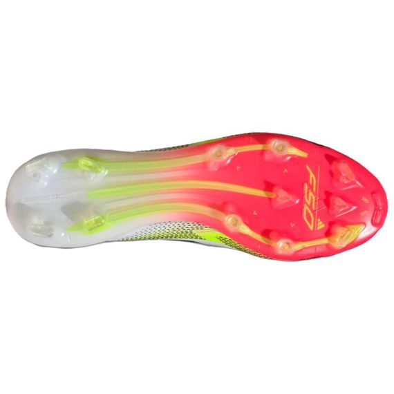 Элитные бутбольные ботинки Adidas F50 Низкие Белые Красные кроссовки