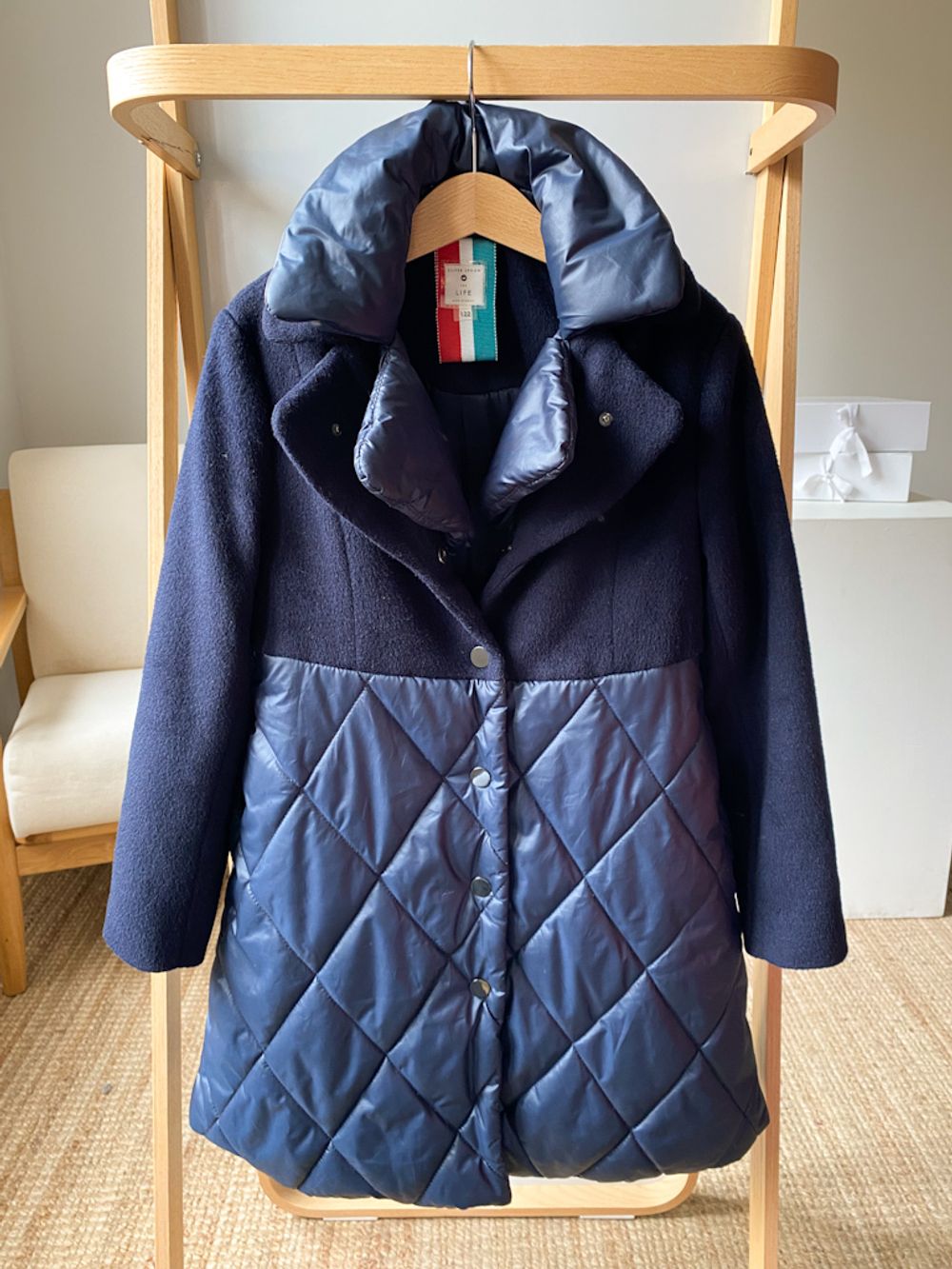 Пальто из шерсти Silver Spoon, 122