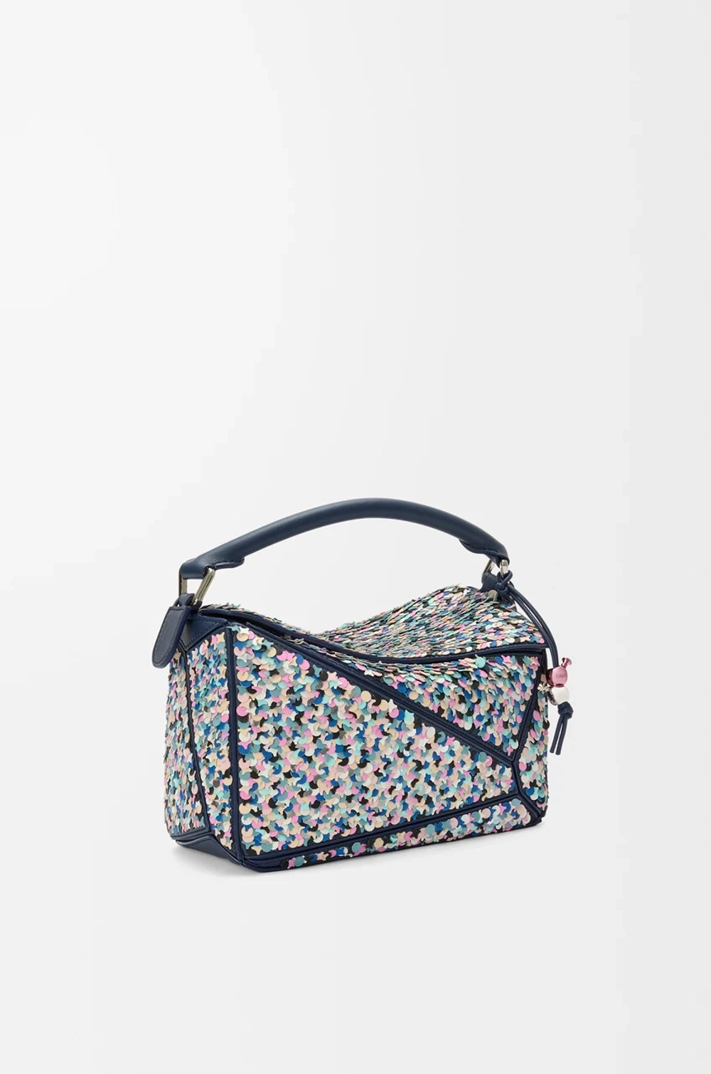 Loewe Сумка Confetti Puzzle 10 из классической телячьей кожи, разноцветный