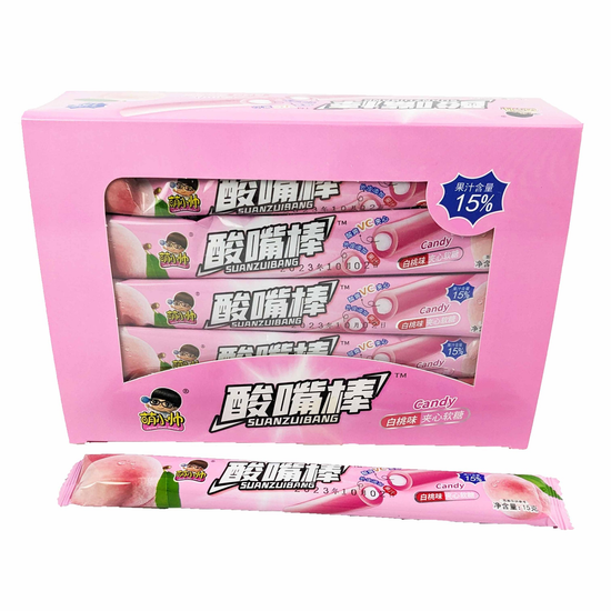 Мармелад SUANZUIBANG со вкусом персика, 15 гр