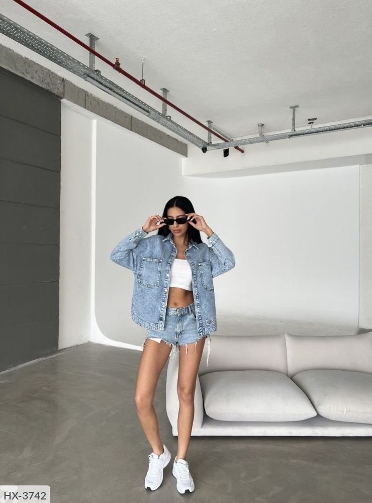 Рубашка HX-3742 Фабрика Моды