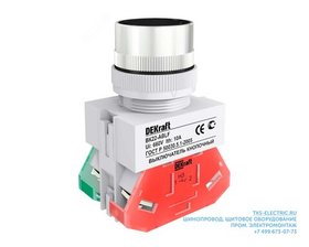 Выключатель кнопочный ABLF ВК-22 d22мм 220В черн. DEKraft 25012DEK