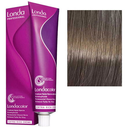 Londa Professional Стойкая крем-краска дл волос, 7/81 блонд жемчужно-пепельный, 60 мл