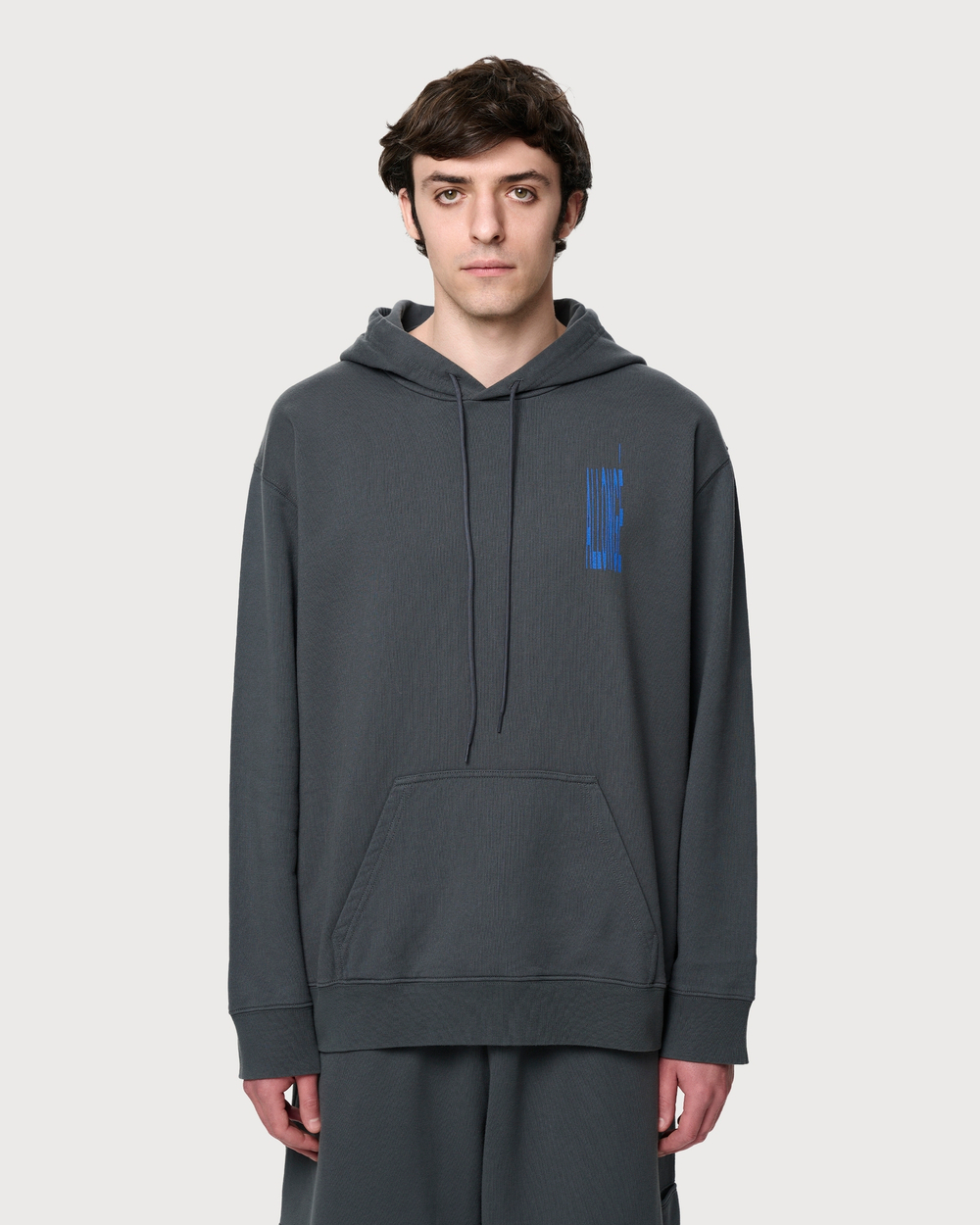MM6 MAISON MARGIELA ХУДИ СЕРАЯ МУЖСКАЯ С ЛОГОТИПОМ БРЕНДА