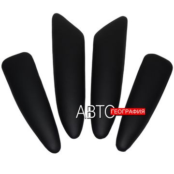 Мягкие накладки на ручки дверей Lada Vesta Cross (2019-наст. время) из экокожи