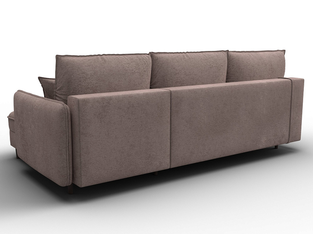 Диван угловой Лига-064 НПБ угол универсальный ВЕЛЮР TOWER 05 бежевый