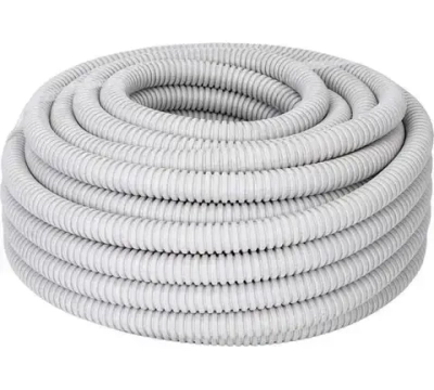 Труба гофрированная ПВХ лёгкая с зондом D25 мм "ТД СВ ГРУПП" - 50 метров