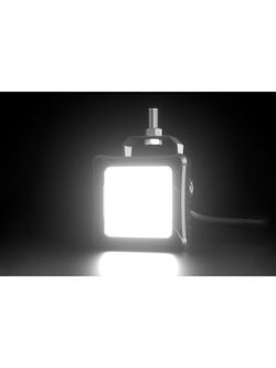 Светодиодные фары дальнего света AURORA 76x76 мм 30W с RGB подсветкой
