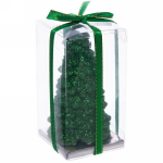 Свеча новогодняя «Ёлочка» 10 см, микс цветов