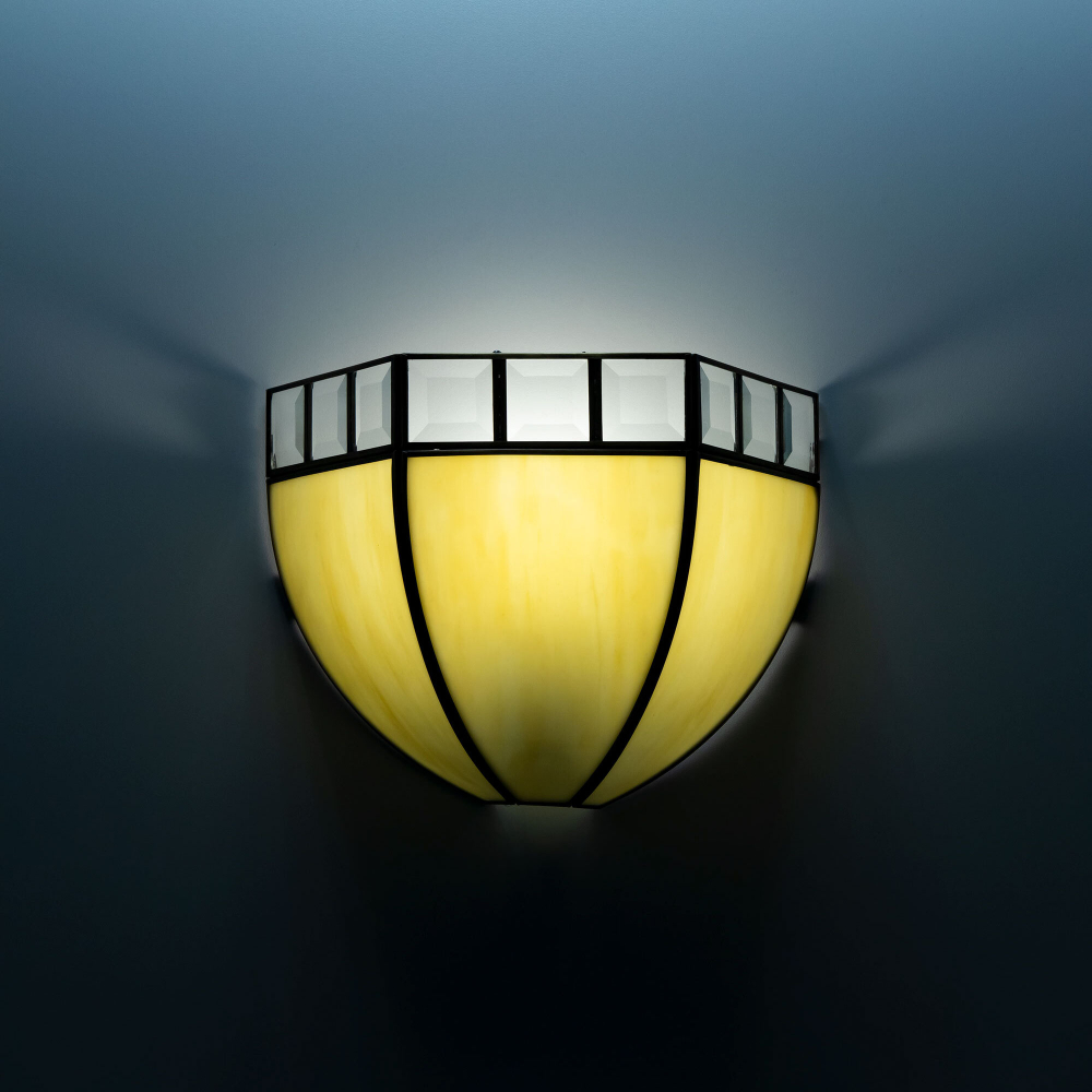 Citilux Шербург-1 CL440311 Бра витражное Бронза