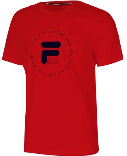 Теннисная футболка Fila T-Shirt Lasse - fila red