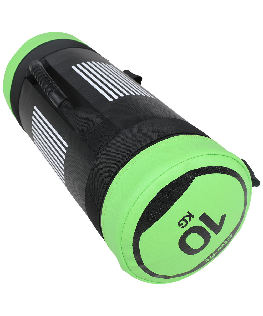 Мешок-утяжелитель WT-601, 10 кг, черно-зеленый