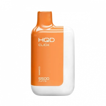 Набор HQD Click 5500 с картриджем Манго 5500 затяжек 20мг (2%)