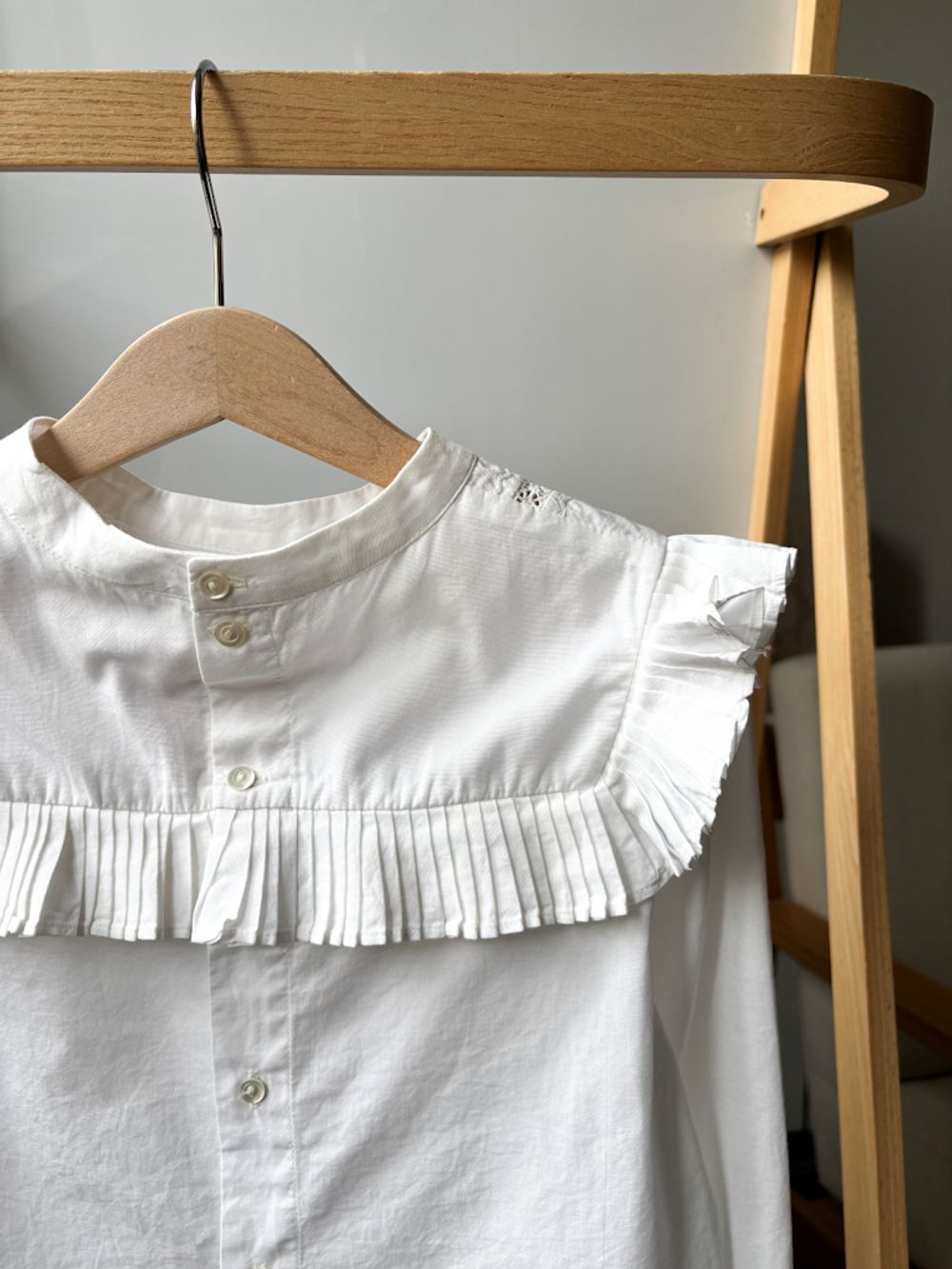 Хлопковая блузка Bonpoint, 140