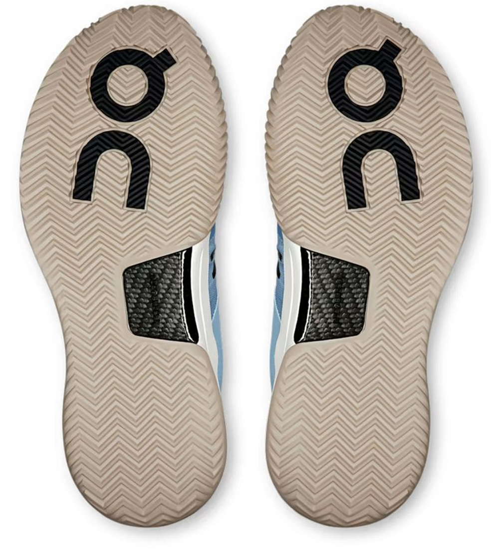 Женские Кроссовки теннисные On The Roger Pro 2 Clay - небесный