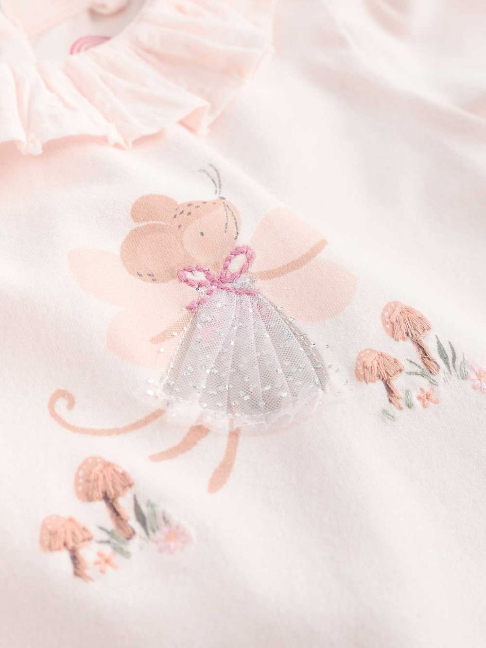 Лонгслив и легинсы в комплекте для малышей Next Q94-941, Розовый