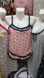 Пижама шорты и майка на т/бр П0002