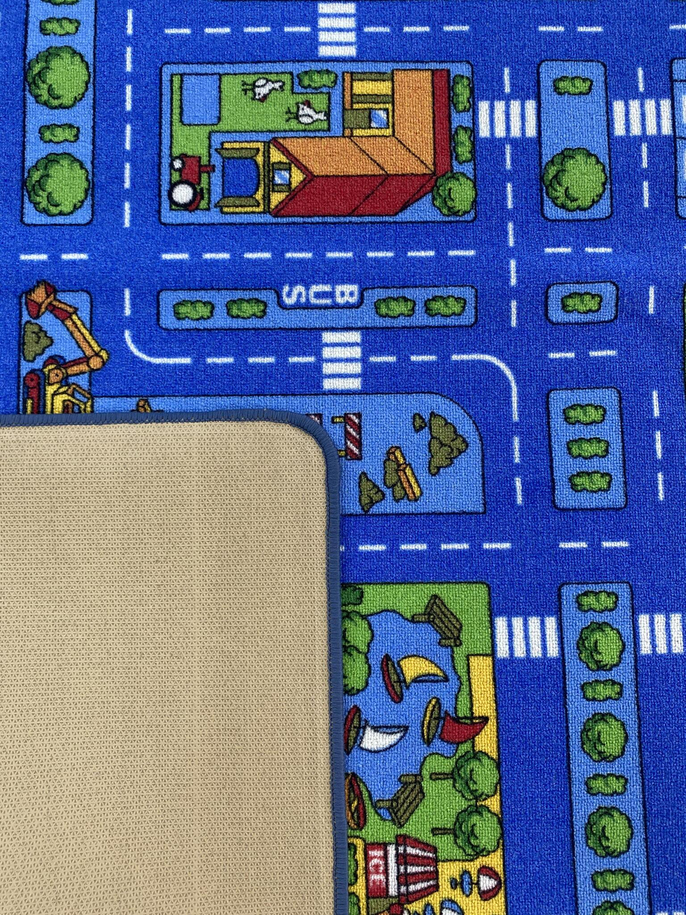 Игровой коврик Playmat Blue City (140*200 см)