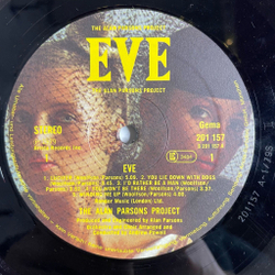 Винтажная виниловая пластинка LP The Alan Parsons Project Eve (Germany 1979) Damned If I Do