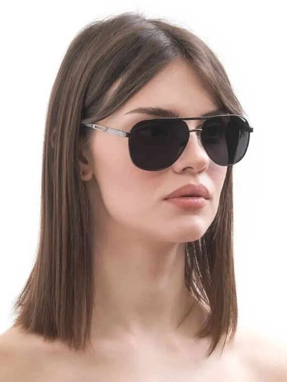 Очки солнцезащитные "OneSun", поляризационные, дужки 14 см, линза 5 х 6 см