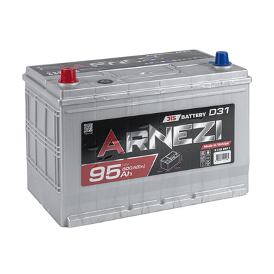 Аккумулятор ARNEZI JIS SMF 95 А/ч прямой L+ 306x176x225 N70 EN 800 А