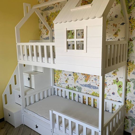 Детская кроватка Полли (Polly) из массива бука