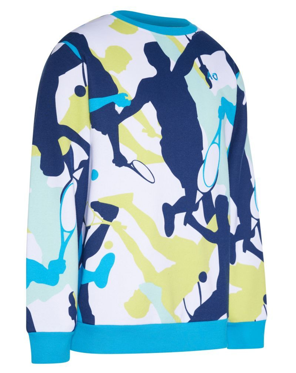 Мужская теннисная кофта Australian Open Sweatshirt Player Camouflage - разноцветный