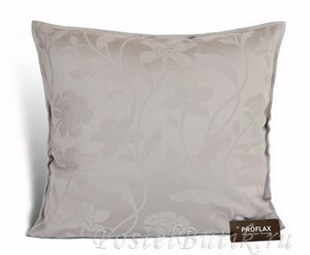 Подушка декоративная 50x50 Proflax Fleur grey