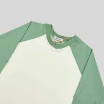 Лонгслив One Two Raglan Duo Basil